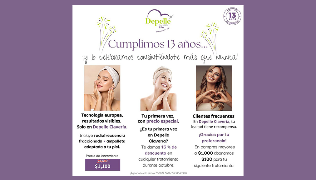Promociones de octubre 2025, Depelle Promos octubre 2025